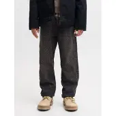 JACK&JONES JUNIOR Junior Jeans 'JJIChris JJCrew' black denim