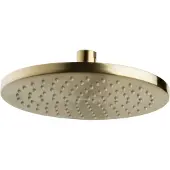 Boss & Wessing Luxe hoofddouche rond 20 cm geborsteld messing goud