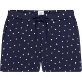 Schiesser Pyjamabroek ' Mix Relax ' donkerblauw / wit