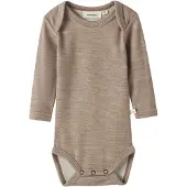 Lil´ Atelier Rompertje/body donkerbeige
