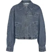 Noisy May Tussenjas 'NMNola' blauw denim
