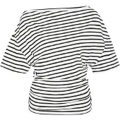 Noisy May Top 'NMStormi' zwart / wit