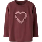 Name it Shirt 'NMFNAGINO' cyclaam / rosa / oudroze