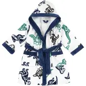 Chicco Badjas donkerblauw / groen / zwart / wit