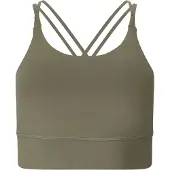 Athlecia Sport bh 'Elli V2' olijfgroen