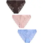 Next Slip hemelsblauw / chocoladebruin / rosa