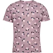 Hummel Shirt lila / zwart