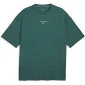 Puma Shirt smaragd / wit