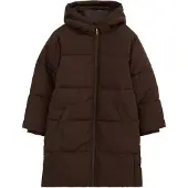 We fashion Mantel donkerbruin