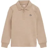We fashion Shirt beige gemêleerd