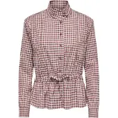 ONLY Blouse 'ONLKeery' bruin / zwart / wit