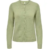 ONLY Gebreid vest 'ONLOLIVIA' lichtgroen