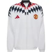 Adidas Trainingsjack 'Manchester United Stadium' marine / geel / rood / wit
