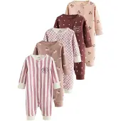 Next Nachtkledij brokaat / sering / mauve / roestrood