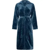 Pastunette Ochtendjas 'Nordic' blauw / donkerblauw