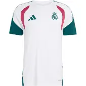 Adidas Functioneel shirt 'REAL EU TR' cyaan blauw / framboos / wit