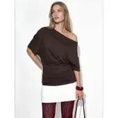 Busem Boothals Jersey Blouse