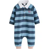 Next Rompertje/body blauw