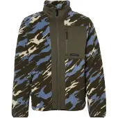 Icepeak Funktionele fleece-jas 'ANVIS' blauw / bruin / olijfgroen