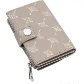 JOOP! Portemonnee 'C-Four' taupe / wit