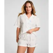 Hunkemoller Geweven short Wit Dames | Maat: M