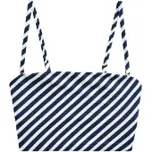 Next Bikinitop navy / wit
