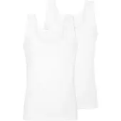 Schiesser Onderhemd ' Cotton Lace ' wit
