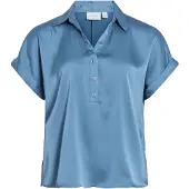 Vila Blouse 'VIEnna Ravenna' opaal