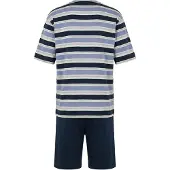 Hajo Pyjama kort blauw / gemengde kleuren