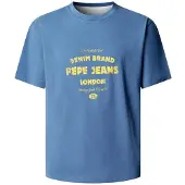 Pepe Jeans Shirt 'JAXON ' blauw / geel