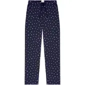 Schiesser Pyjamabroek ' Mix Relax ' donkerblauw / wit