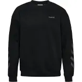 Hummel Sportsweatshirt 'KEEPER CHEVRON' grijs / zwart