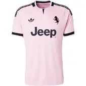 Adidas Tricot 'Juventus Turin 26/27' rosa / zwart / wit