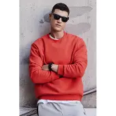 Tommy Life Heren Effen Rundhals Sweatshirt