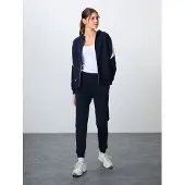 Tommy Life Oversized Hooded Zip Sweater en Broek Set