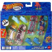 Hot Wheels JBX58, vinger-skateboard set, geschikt voor kinderen vanaf 5 jaar, meerkleurig