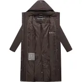 NAVAHOO Wintermantel 'Waldbummler 14' bruin