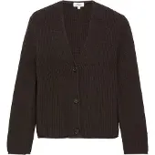 s.Oliver Gebreid vest donkerbruin