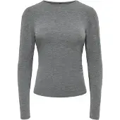 ONLY Onlglamour l/s ruching top cc jrs