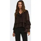 ONLY Blouse 'NOVARA' bruin