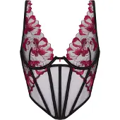 Hunkemoller Korset rood / zwart