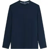 Olymp Casual Regular Fit Longsleeve marine, Effen