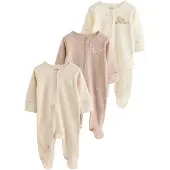 Next Rompertje/body beige / lichtbeige / donkerbeige