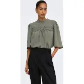 ONLY Blouse 'ONLMette' olijfgroen