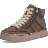Rieker Sneakers hoog bruin