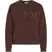 Vila Sweatshirt 'VIReflect Mood' chocoladebruin