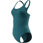 Speedo Endurance+ Medalist Swimsuit Groen,Blauw 32 Vrouw