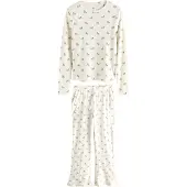 Next Pyjama crème / bruin / donkerbruin