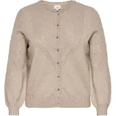 ONLY Carmakoma Carprincess Vest Dames Bruin L-50/52