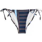Next Bikinibroek lichtblauw / donkerblauw / chocoladebruin / wit